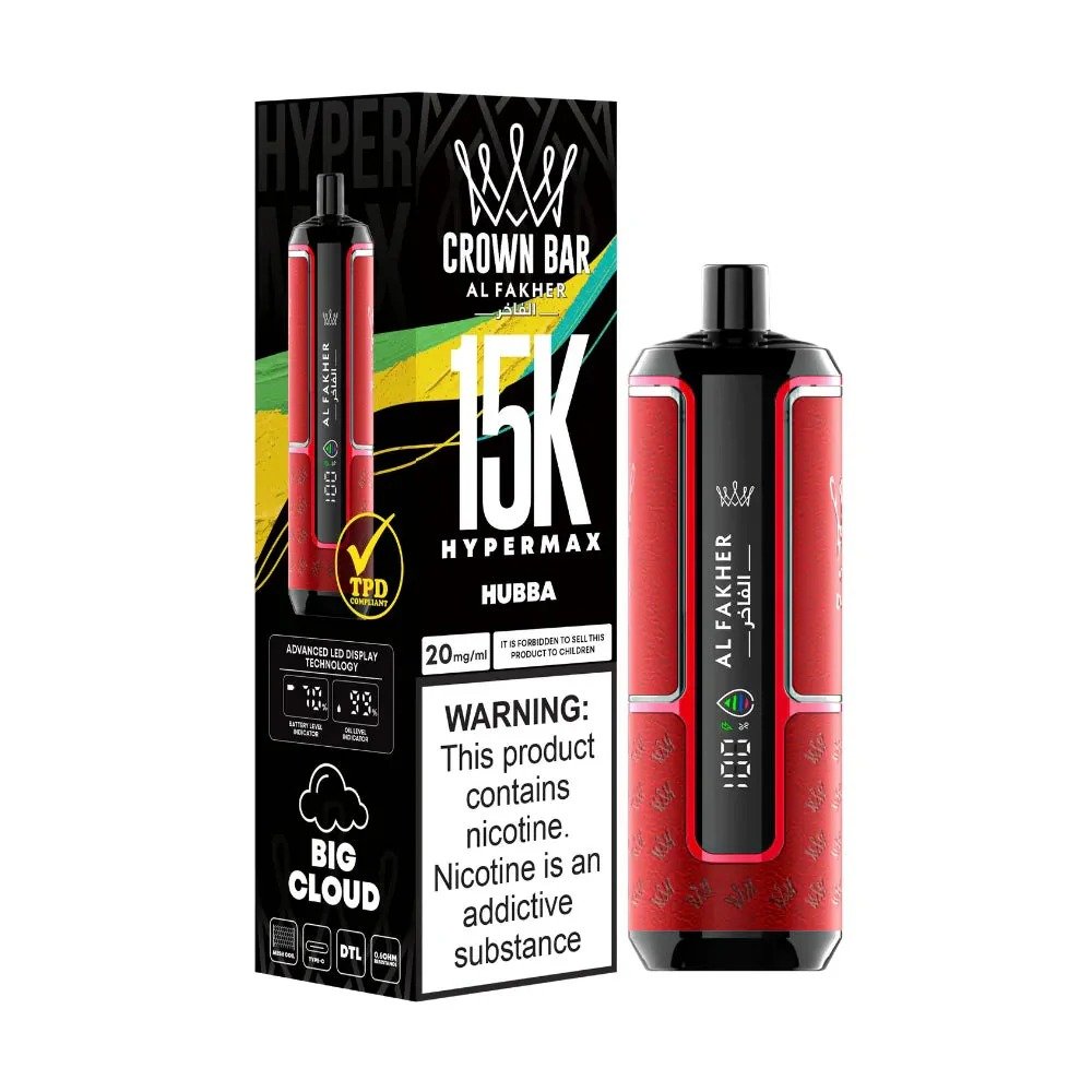 Crown Bar Vape Al Fakher 15K Hypermax - Image 2