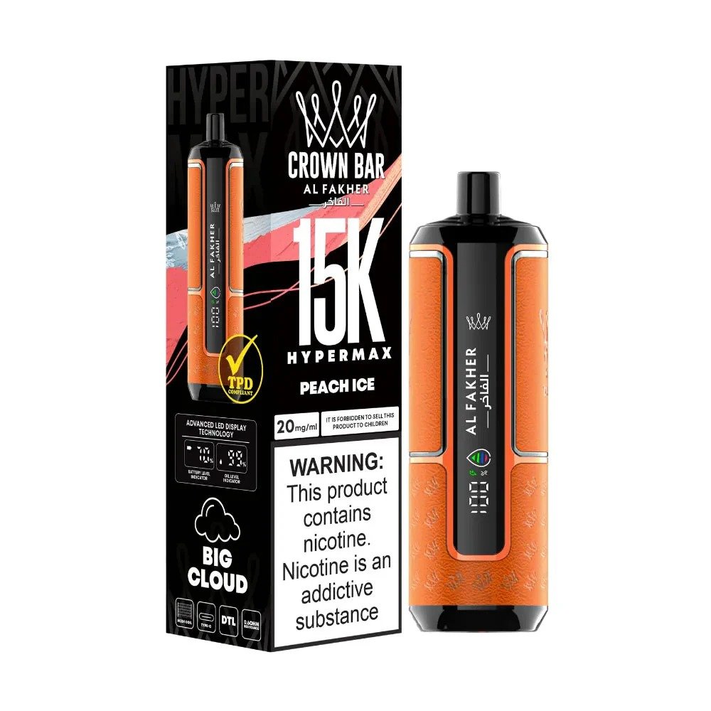 Crown Bar Vape Al Fakher 15K Hypermax - Image 10